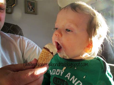 The Mommy Diaries Denial And Reality First Ice Cream Cone