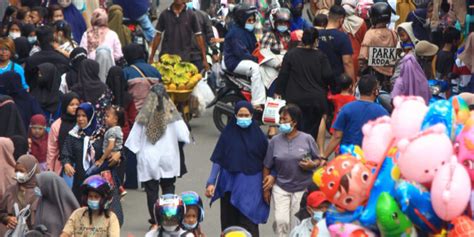 Pusat Soroti Keramaian Pasar Dan Pusat Perbelanjaan Di Sumbar Hantaran