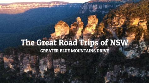 Great Road Trips Of Nsw Greater Blue Mountains Drive Youtube