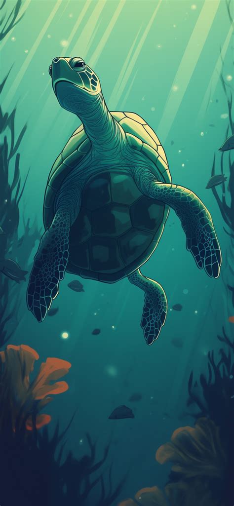 Free Download Turtle Underwater Green Wallpapers Turtle Wallpapers