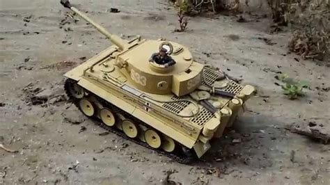 Rc Panzer Tiger I Tamiya 116 Full Option Youtube