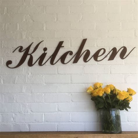 Kitchen Sign By Rw Norfolk