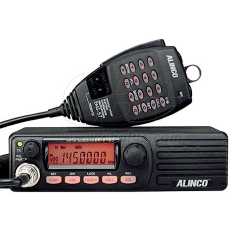Alinco Dr B185 He Radio Vhf Forte Puissance