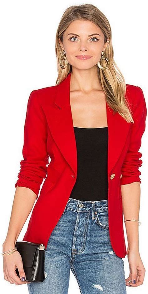 40 womens red blazer jackets ideas 11 red blazer outfit womens red blazer casual outfits