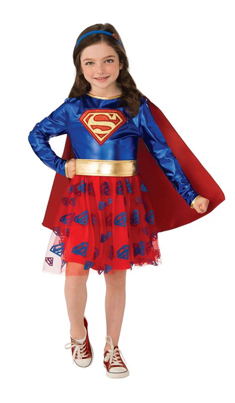 Supergirl Deluxe Costume Girls Lg