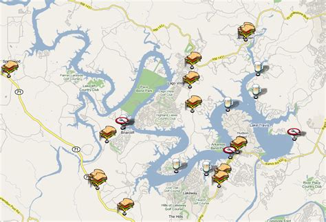 Maps Of Lake Travis