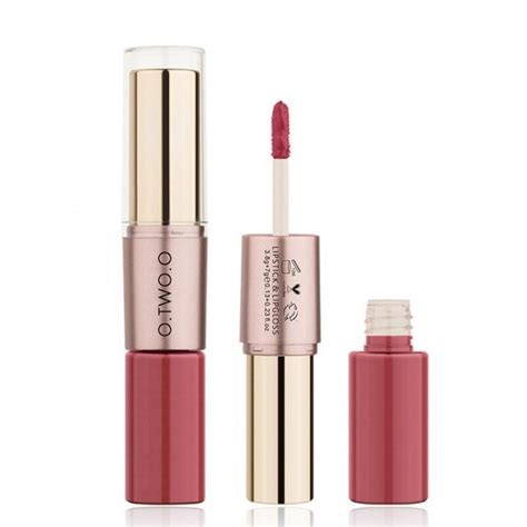 12colors Velvet Matte Lipstick And Lipgloss Makeup Cosmetics Set Long Lasting Maquillaje