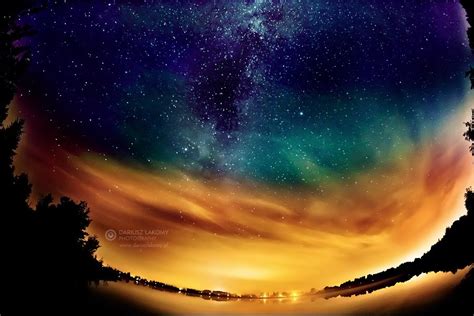 Magical Night By Dariusz Lakomy Via 500px Scenery