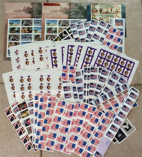 First Class Forever Stamps Mixed Lot Usable Condition 82115 Face
