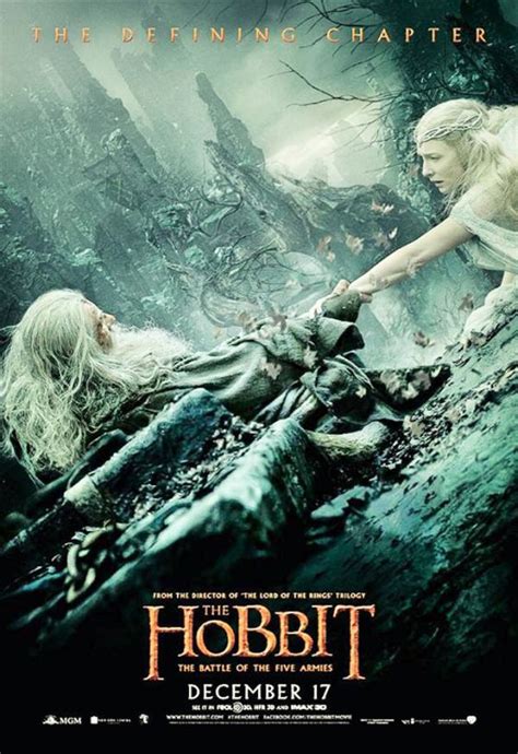 The Hobbit The Battle Of The Five Armies 2014 Poster 13 Trailer