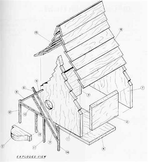 Includes sailmaking if you want to make your own. Bird House Plan - Free Project Plans from - http://www.woodworkit.com | Bird house kits, Bird ...