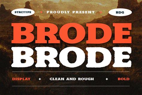 Brode Font By Storictype · Creative Fabrica