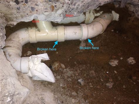 Check spelling or type a new query. Basement floor drain move w broken PVC - advice needed ...