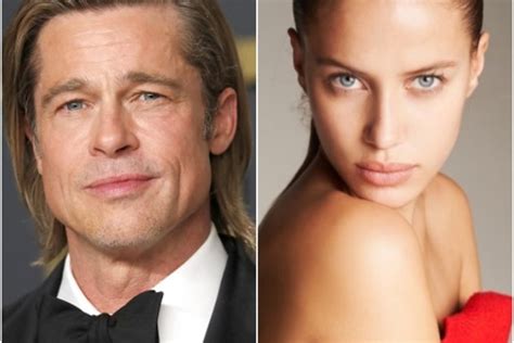 Brad Pitt And Nicole Poturalski Seeing Each Other Source