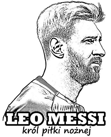 Messi Fc Barcelona Kolorowanka Do Druku Malowanka Kolorowanki Dibujos