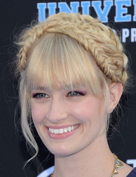 Beth Behrs Braided Updo Hair Inspiration Braided Hairstyles