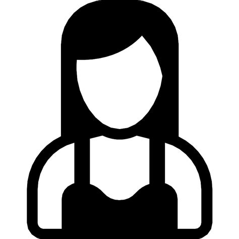 Woman With Dress Outline Vector Svg Icon Svg Repo