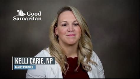 Meet Nurse Practitioner Kelli Carie Good Samaritan Hospital