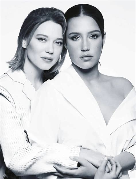 Lea Seydoux And Adele Exarchopoulos Madame Figaro Photoshoot 2023