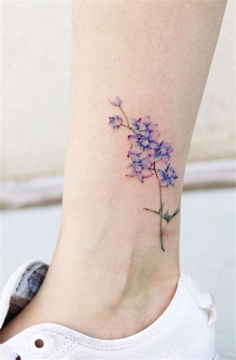 Purple Flower Tattoo Tattmaniatattmania Purple Flower Tattoos