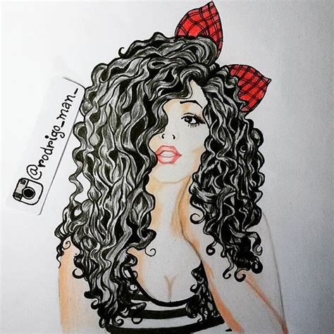 Ink The Instagram Web Interface Cabelo Desenho Meninas Com