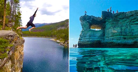 20 Cliff Jumping Spots Around The World Only For The Daring