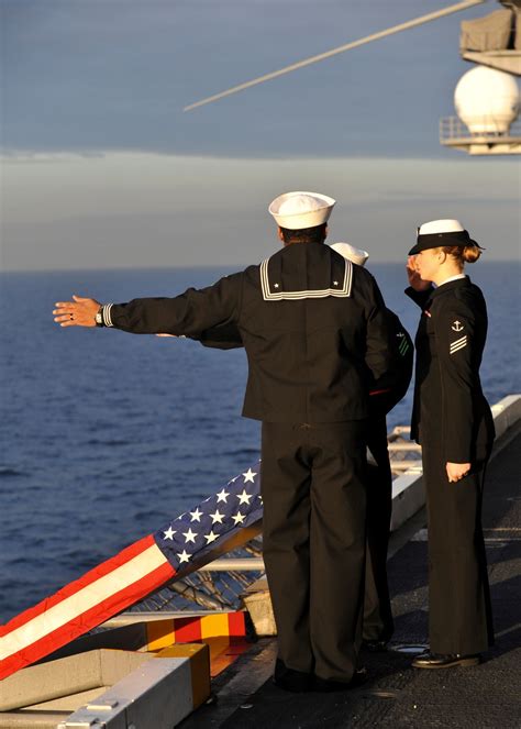 Dvids Images Burial At Sea Ceremony Image 4 Of 4