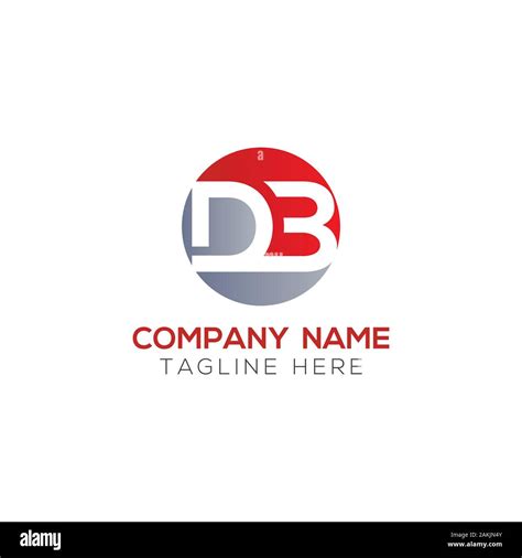 Initial Db Letter Logo With Creative Modern Business Typography Vector