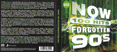 Release “now 100 Hits Forgotten 90s” By Various Artists Cover Art