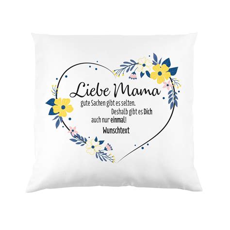 Die schönsten sprüche zum muttertag: Liebe Mama - Kissen mit tollem Spruch zum Muttertag mit ...