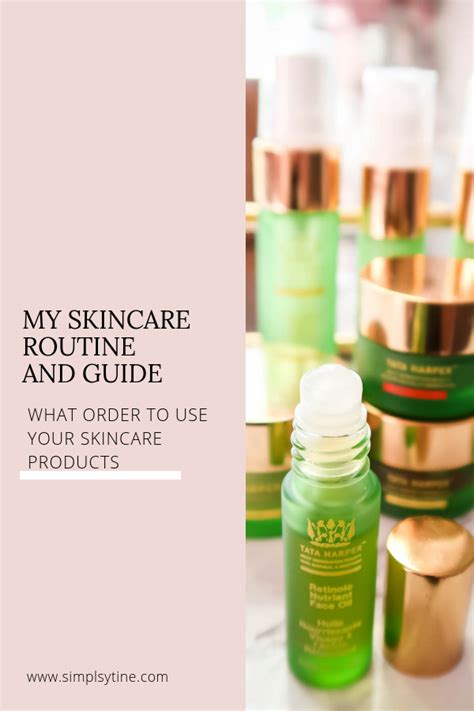 The Correct Order To Apply Skincare Products Simply Stine Skin
