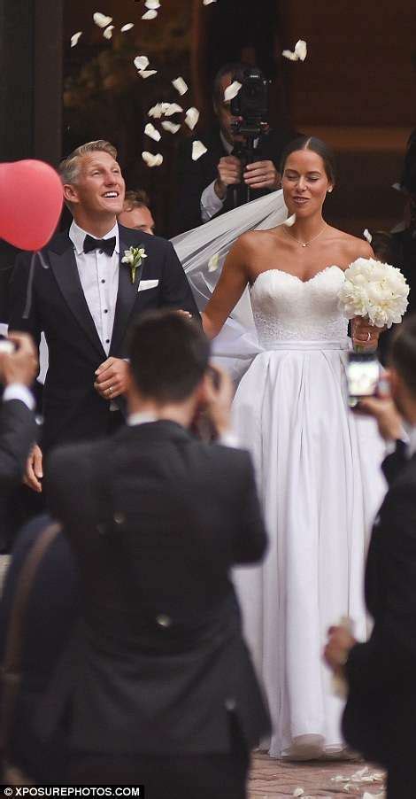 Serbian tennis player ana ivanovic enters a church to get married with german football player bastian schweinsteiger in venice. Bastian Schweinsteiger and Ana Ivanovic's Wedding | Arabia ...