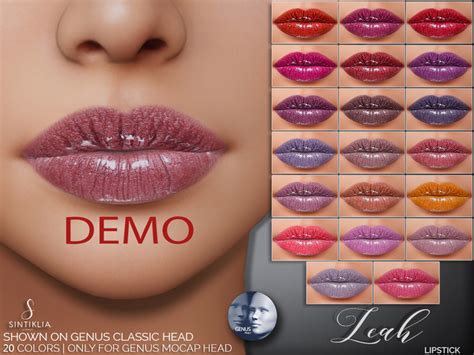 second life marketplace sintiklia lipstick leah genus demo