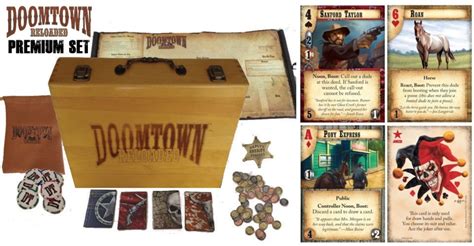 Doomtown Reloaded Premium Set Wandering Dragon Game And Puzzle Shoppe