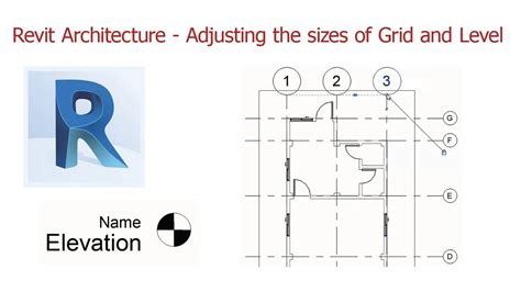 Revit 2019 Adjusting The Size Of Grid Text And Level Text Tutorial