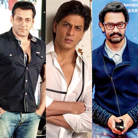 In Points What Shah Rukh Khan Salman Khan And Aamir Khan Have In