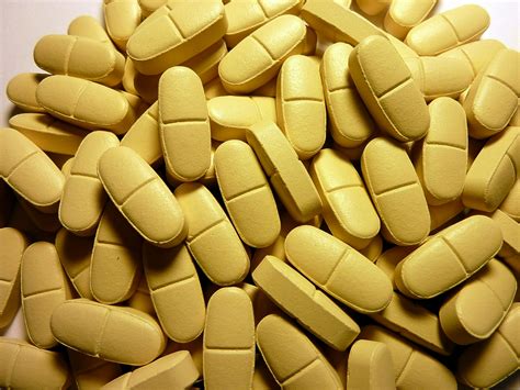 Yellow Pills Free Image Download