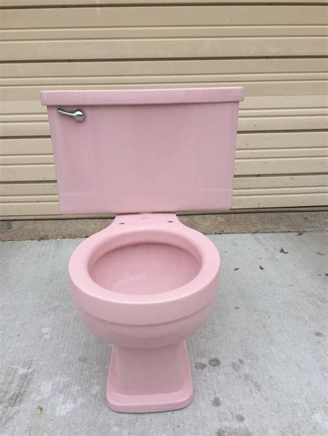 Vintage Crane Oxford Pink Toilet Pink Toilet Toilet Vintage