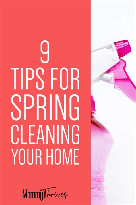 9 Best Spring Cleaning Tips Mommy Thrives In 2020 Spring Cleaning