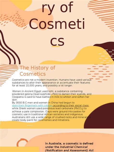 The Chemistry Of Cosmeticspptx Cosmetics Emulsion Free 30 Day