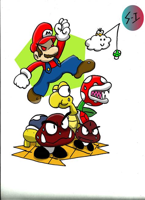 Angry Mario By Snowy Inferno On Deviantart