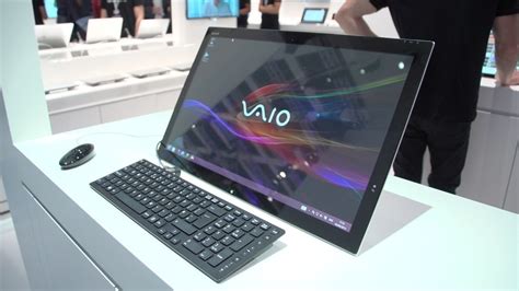 Sony Vaio Tap 21 Explained In Hands On Video Video Cnet