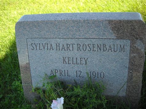 Sylvia Melissa Hart Rosenbaum Kelley 1910 1983 Find A Grave Memorial