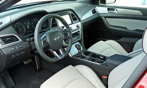 2015 Hyundai Sonata Sport 20t Interior Road Test Review 2015