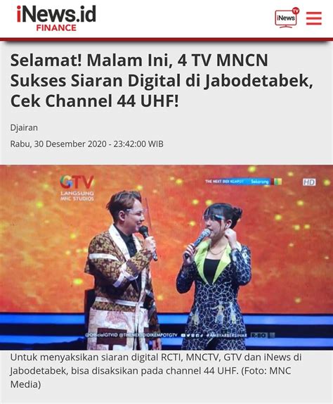 Saat ini sudah banyak saluran /channel tv digital dbvt2 yang bisa kita tonton terutama untuk yang tinggal di wilayah jakarta. Oday Berkah Elektronik - Posts | Facebook