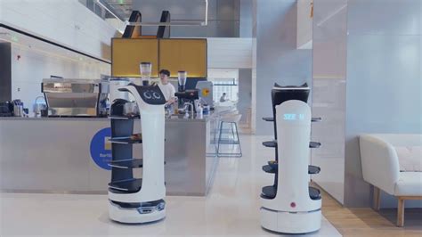 Pudutech Bellabot Food Delivery Robot Is A Tall Cat That Can Bring You Your Meal Techthisout Shop