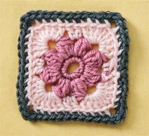 However, who doesn't love to add a little sunshine on a fresh project. Rose granny square | Top Crochet Patterns
