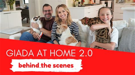Behind The Scenes Of Giada At Home 2 0 Youtube