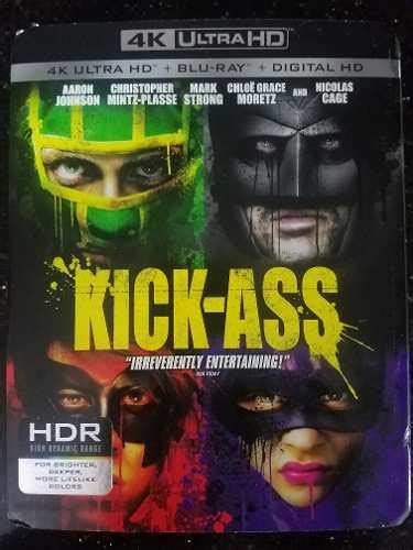 Kick Ass 4k Slipcover Blu Ray Digital Hd Nuevo Y Sellado En Lima