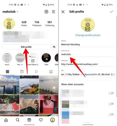 How To Copy And Share Instagram Profile Link Techwiser